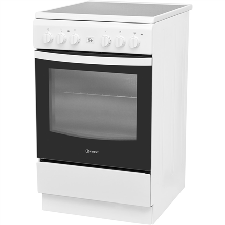 INDESIT Cooker IS5V8GMW/E	 Hob type Vitroceramic