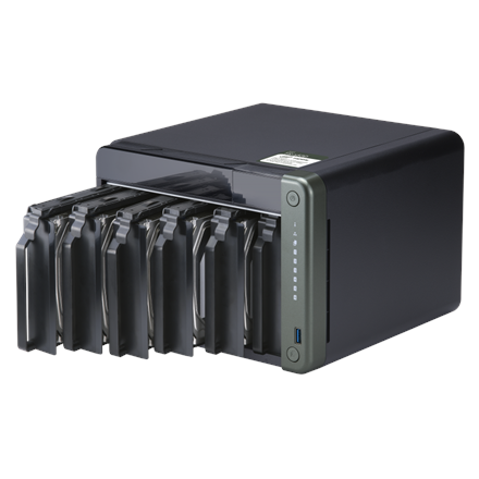 QNAP 6-Bay QTS NAS TS-653D-4G Up to 6 HDD/SSD Hot-Swap