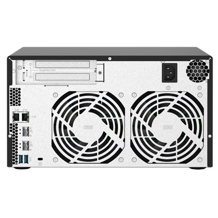 QNAP 8-Bay QTS NAS TS-832PX-4G Up to 8 HDD/SSD Hot-Swap