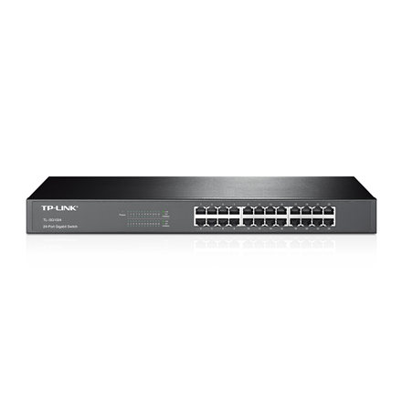 TP-LINK 24-Port Gigabit Rackmount Switch TL-SG1024 10/100/1000 Mbps (RJ-45)