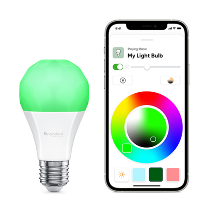 Nanoleaf Essentials Smart A19 Bulb 1100Lm RGBCW 2700K-6500K
