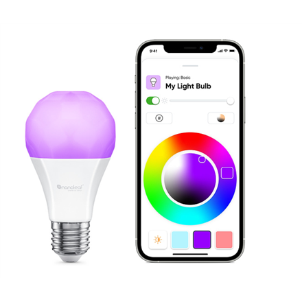Nanoleaf Essentials Smart A19 Bulb 1100Lm RGBCW 2700K-6500K