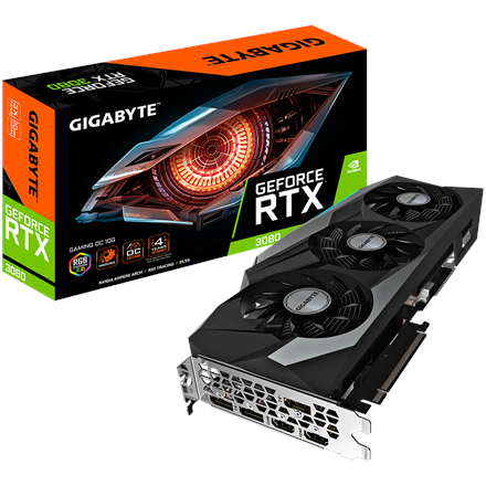 Gigabyte GV-N3080GAMING OC-10GD 2.0 LHR version NVIDIA