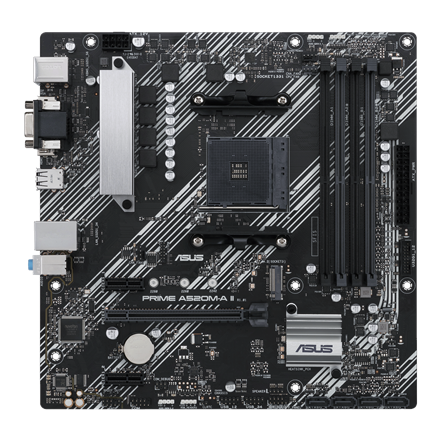 Asus PRIME A520M-A II Processor family AMD