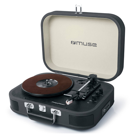 Muse Turntable Stereo System MT-201 DG USB port