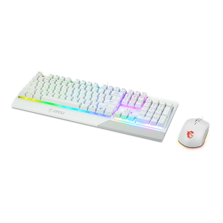 MSI Vigor GK30 COMBO WHITE Keyboard and Mouse Set