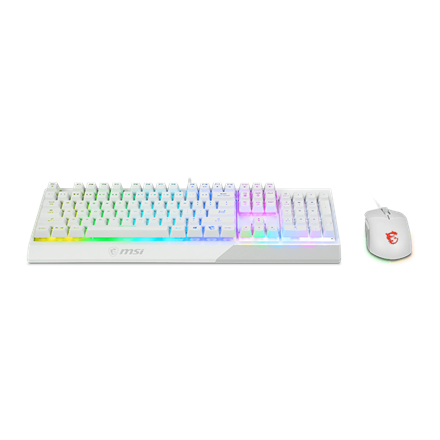 MSI Vigor GK30 COMBO WHITE Keyboard and Mouse Set