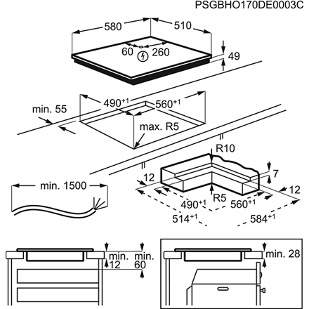 Sourcing AEG IKE64441IB  Induction hob