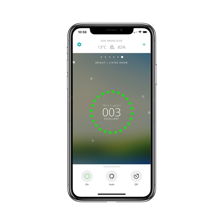 Duux Smart Air Purifier Bright 10-47 W