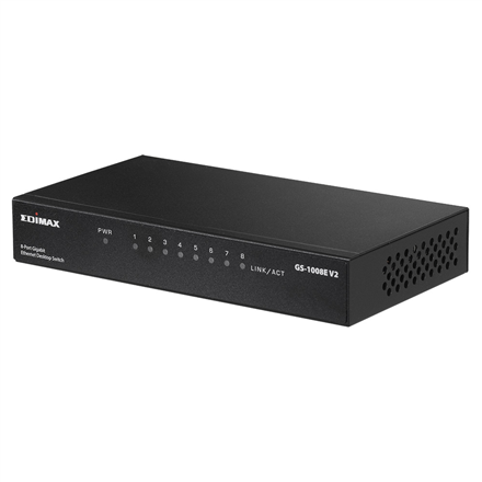 Edimax 8-Port Gigabit Desktop Switch Edimax GS-1008E V2