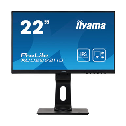 Iiyama Monitor PROLITE XUB2292HS-B1 21.5 "