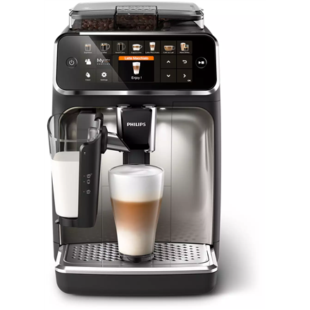 Philips | Series 5400 Coffee Maker | EP5447/90 | Pump pressure 15 bar | Built-in milk frother | Full