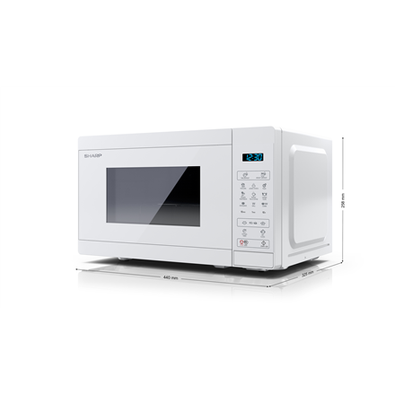 Sharp Microwave Oven with Grill YC-MG02E-C Free standing