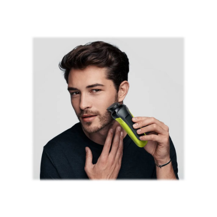 Braun | Shaver | 300BT Shave&Style | Operating time (max) 30 min | Black/Green