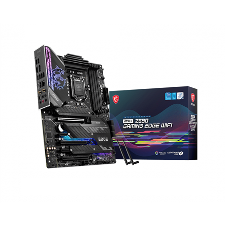 MSI MPG Z590 GAMING EDGE WIFI Processor family Intel
