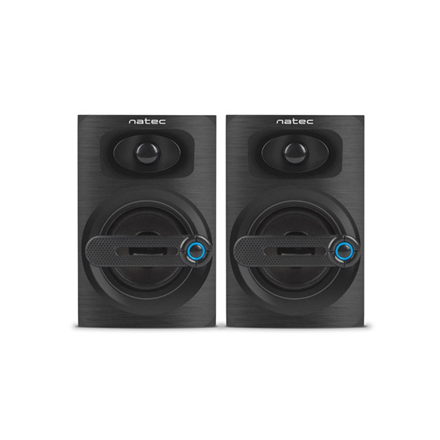 Natec Bookshelf Speaker NGL-1641 Cougar Black