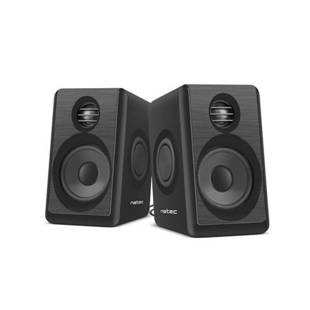 Natec Bookshelf Speaker NGL-1230 Lynx Black