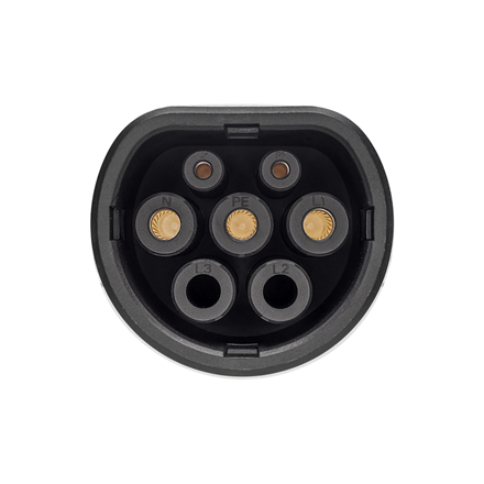 EV+ Charging Cable Type 2 to Type 2 32A 3 Phase 10m EV+ | EV-CB-T2-32-3P-W-10m | EV+ Charging Cable 