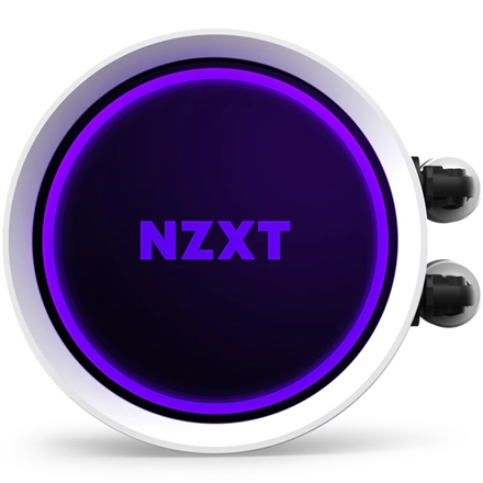NZXT AIO Liquid Cooler With Aer RGB Kraken X73 RGB White