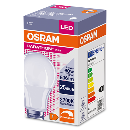 Osram Parathom Classic LED 60 dimmable 8
