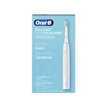 Oral-B Electric Toothbrush Pulsonic 2000 Rechargeable For adults Number of brush heads included 1 Nu