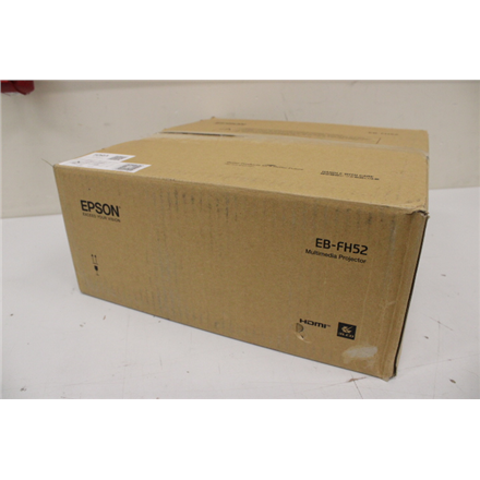SALE OUT.  Epson | EB-FH52 | Full HD (1920x1080) | 4000 ANSI lumens | White | DAMAGED PACKAGING | La