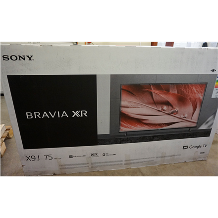 SALE OUT. Sony XR75X90J 75" (189cm) 4K Ultra HD Smart Google LED TV Sony DAMAGED PACKAGING