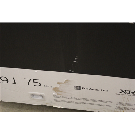 SALE OUT. Sony XR75X90J 75" (189cm) 4K Ultra HD Smart Google LED TV Sony DAMAGED PACKAGING