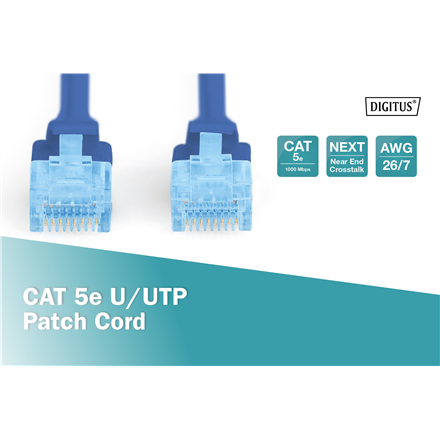 Digitus Patch Cord CAT 5e U-UTP