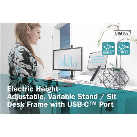 Digitus Electric Height Adjustable Desk