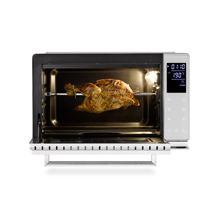 Caso | Compact oven | Bake & Style 26 Touch | Easy Clean | Compact | 1500 W | Silver