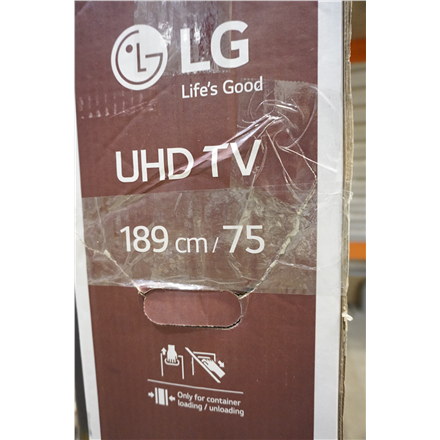 SALE OUT. LG 75UP75003LC 75" (190 cm) 4K Ultra HD Smart TV LG 75UP75003LC 75" (190 cm)