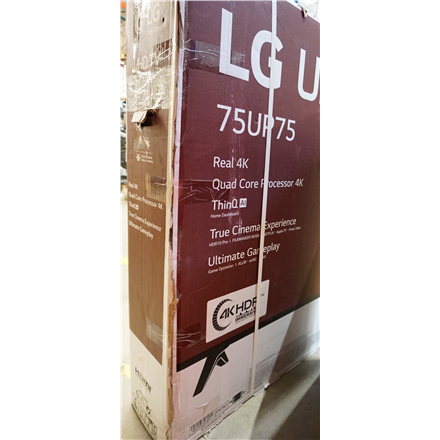 SALE OUT. LG 75UP75003LC 75" (190 cm) 4K Ultra HD Smart TV LG 75UP75003LC 75" (190 cm)