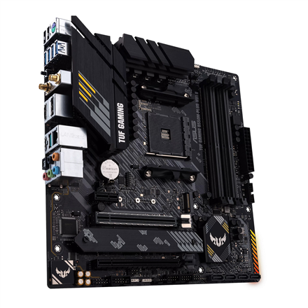 Asus TUF GAMING B550M-PLUS WIFI II Processor family AMD