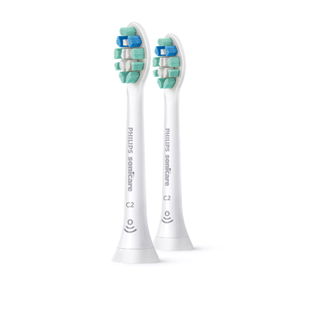 Philips Toothbrush Brush Heads HX9022/10 Sonicare C2 Optimal Plaque Defence Heads