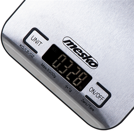 Mesko Kitchen scale MS 3169 black Maximum weight (capacity) 5 kg