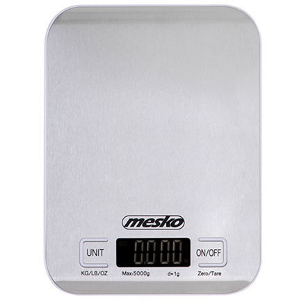 Mesko Kitchen scales MS 3169 white Maximum weight (capacity) 5 kg