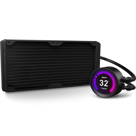 NZXT AIO Liquid Cooler with LCD Display Kraken Z63 Intel