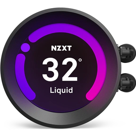 NZXT AIO Liquid Cooler with LCD Display Kraken Z63 Intel