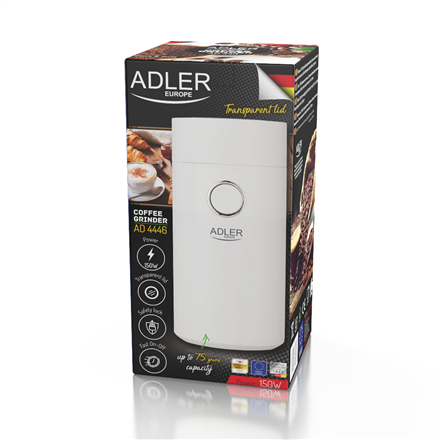 Adler Coffee Mill AD 4446ws 150 W