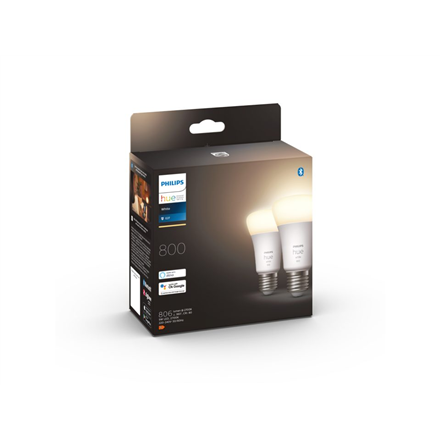 Philips Hue W 9W A60 E27 2pcs pack