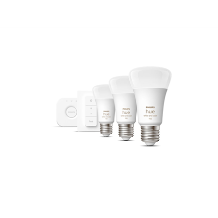 Philips Hue WCA Starter Kit 9W A60 E27 3pcs