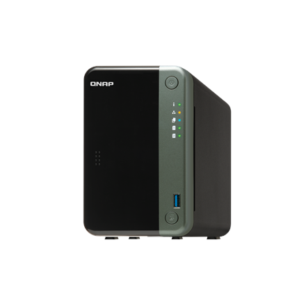 QNAP 2-Bay QTS NAS TS-253D-4G Up to 2 HDD/SSD Hot-Swap