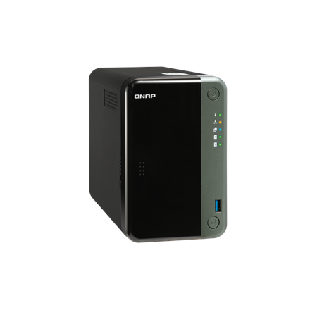 QNAP 2-Bay QTS NAS TS-253D-4G Up to 2 HDD/SSD Hot-Swap