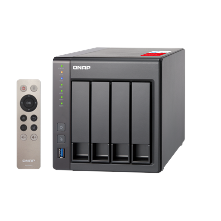 QNAP 4-Bay QTS NAS TS-451+-8G Up to 4 HDD/SSD Hot-Swap