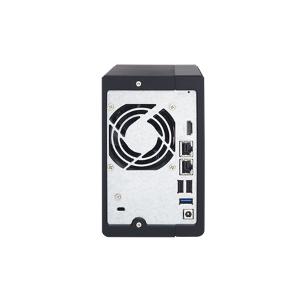 QNAP 2-Bay QTS NAS TS-251+-2G Up to 2 HDD/SSD Hot-Swap
