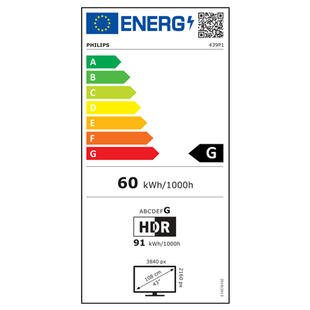 Philips P Line 439P1/00 43 "