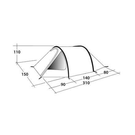 Outwell Tent Earth 2 2 person(s)