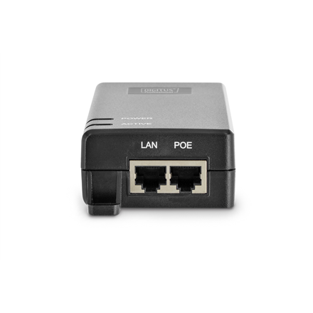 Digitus Gigabit Ethernet PoE+ Injector DN-95103-2 Ethernet LAN (RJ-45) ports 1xRJ-45 10/100/1000 Mbps Gigabit