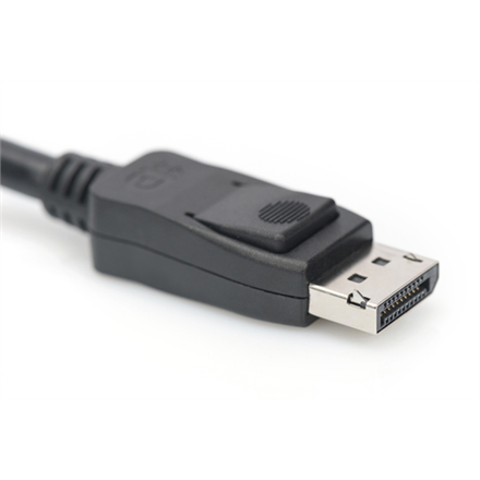 Digitus DisplayPort Connection Cable AK-340106-010-S Black